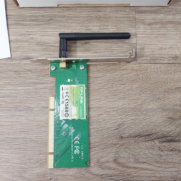 TP-Link 54 Mbps Wireless G PCl Express Adapter Model TL-WN350GD Rev:1.2 Computer - Picture 5 of 15